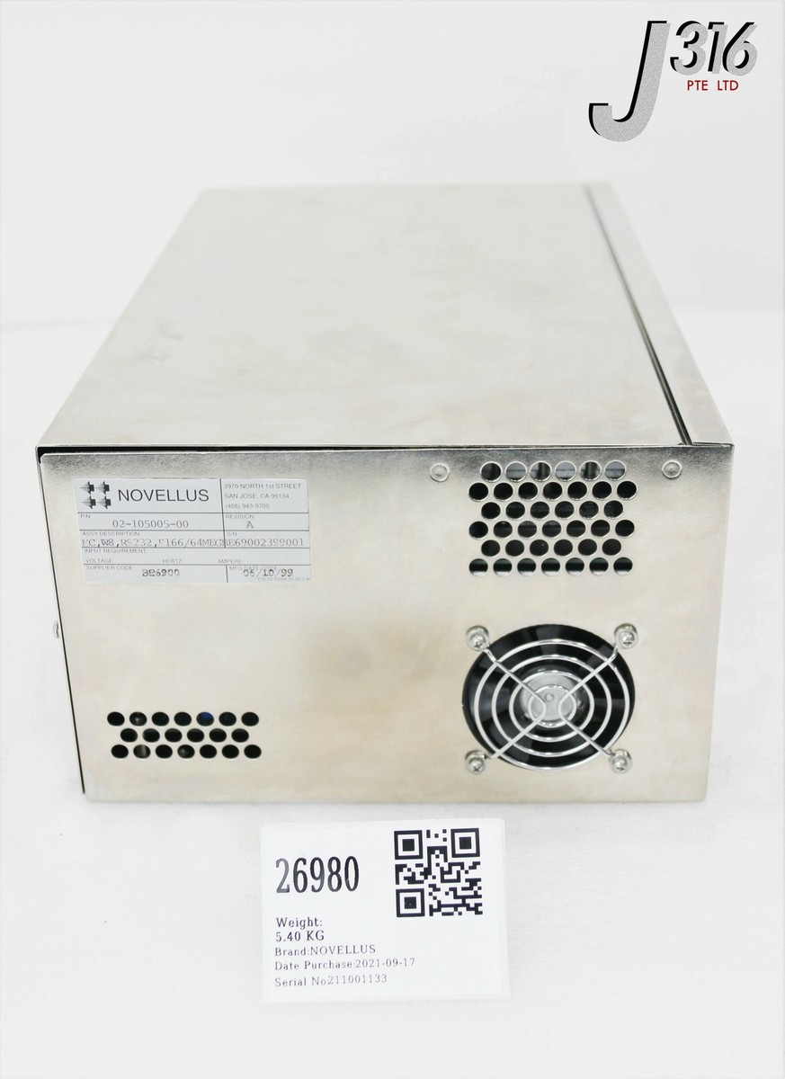 ねお 26980 NOVELLUS MODULE CONTROLLER, MC, W8, RS232, P166/64MEGBE 02