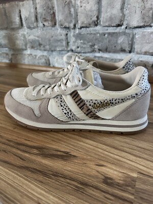 Safari Gola Animal Print Sneakers Nova Safari Womens Trainers