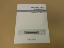 OWNERS MANUAL PHASE LINEAR 3000 SERIES TWO PR...