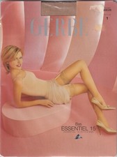 Bas Jarretière Gerbe Chimère Couleur Taupe Taille 3 - 9½ - Neuf Avec étiquettes