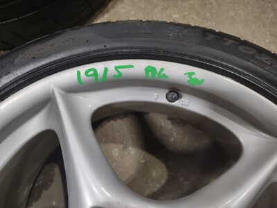 Porsche 996 Wheel Front 18/8 ET50 OEM 99636213603 #1915 | eBay