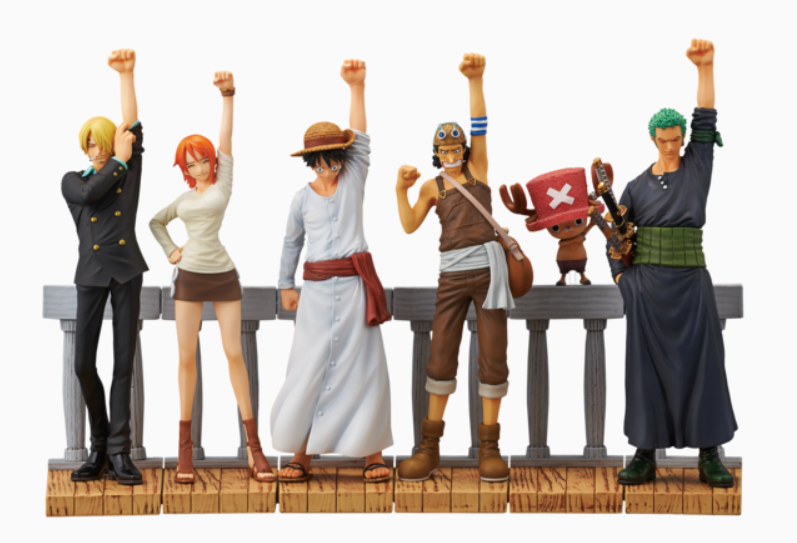 One Piece DRAMATIC SHOWCASE 1st season vol.1 Figures All 6 Full