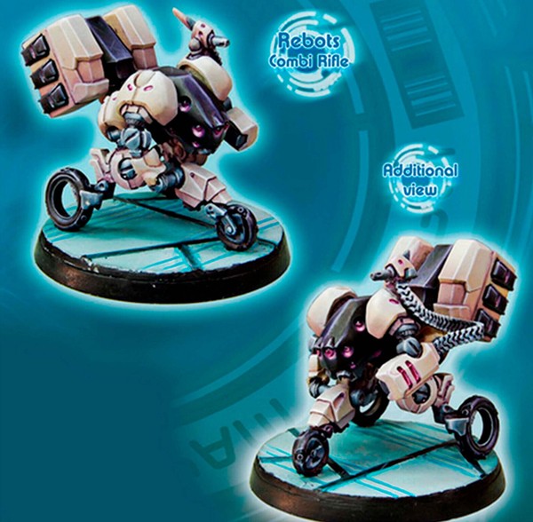 INFINITY Assembled Probots B Probot Combi Rifle Aleph Corvus Belli vCB spTeam