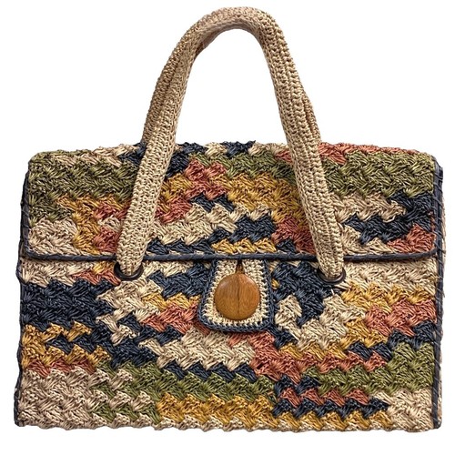 XIX-Palms Natural Straw Purse/Backpack & Matching Swim Wrap XIX palms straw backpack bag new with tags | eBay main image 2