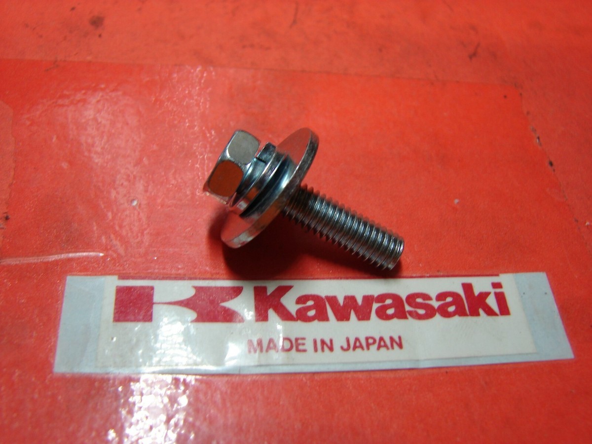 Kawasaki NOS NEW 92002-1137 Bolt 6x25 EL KE KL KZ KLT KMX KXT ZG
