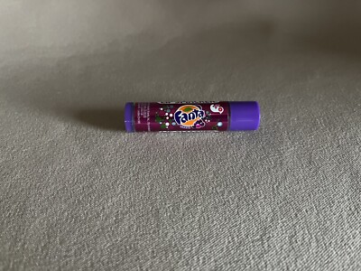 .14 Oz Lip Smacker Coca~Cola  Grape Fanta  Flavored Lip Balm, Brand New & Sealed