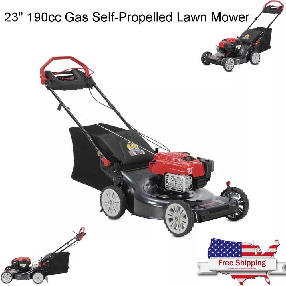 Troy bilt hotsell self propelled mower