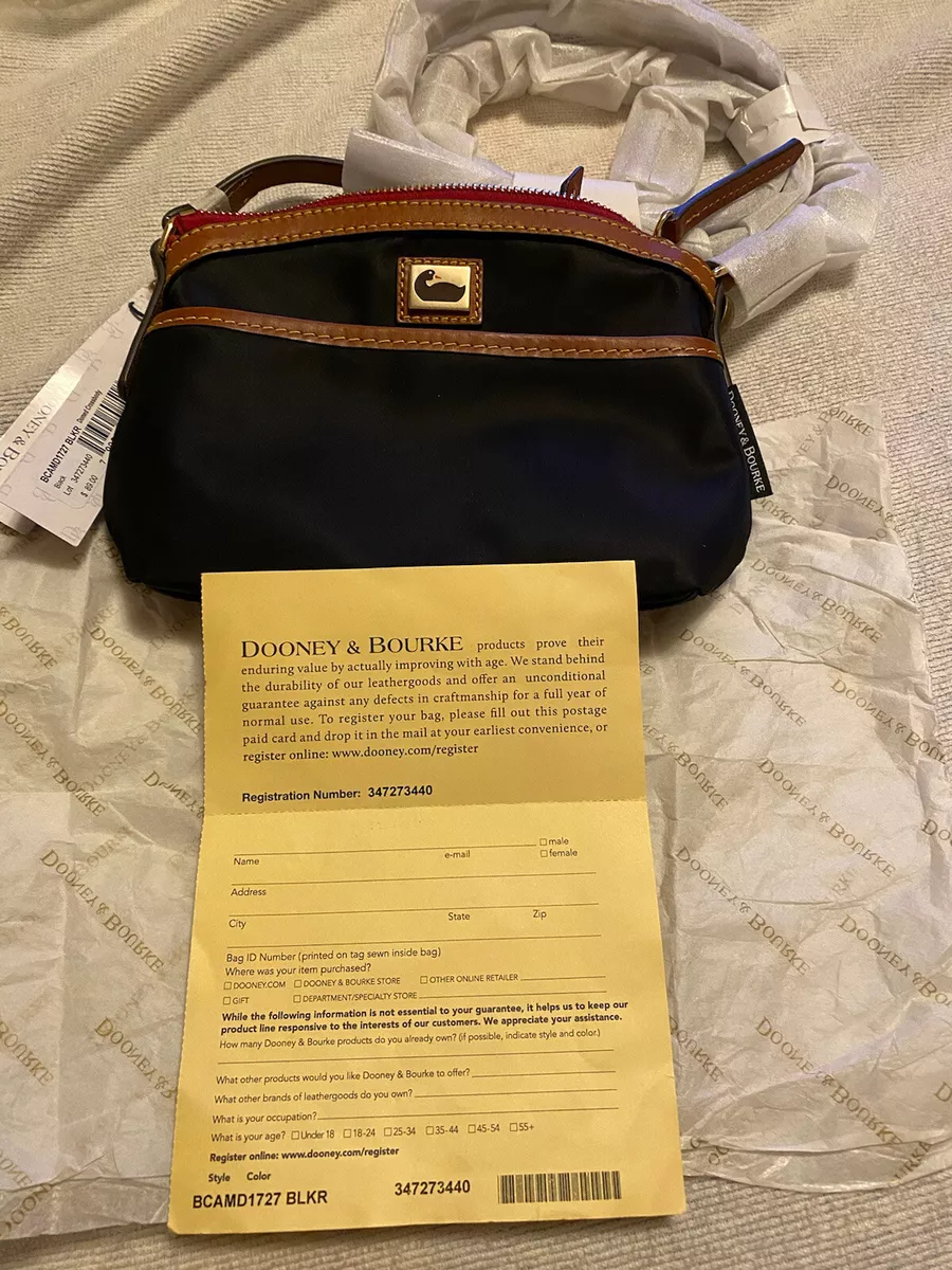 Dooney & Bourke Camden Nylon Domed Satchel, Satchels & Carryalls, Clothing & Accessories