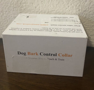 Dog Bark Control Collar Automatic Vibration Waterproof Bark Collar OPEN Box  | eBay