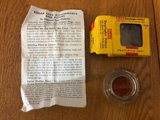 Vintage NOS Kodak Series 5 Daylight 85 Filter W/ Box  Instructions Bayonet Case
