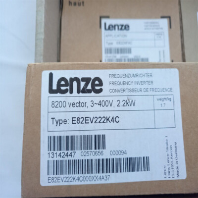 Lenze INVERTER E82EV222-4C E82EV222K4C New In Box EXPEDITED SHIPPING VIA DHL