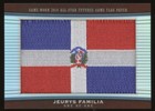 2010 Topps Pro Debut Series 2 Jeurys Familia Futures Game Worn Flag Patch 1/1 DR