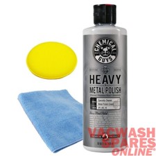 CHEMICAL GUYS HEAVY METAL POLISH -RESTORES SHINE -CHROME - ALUMINIUM - STAINLESS