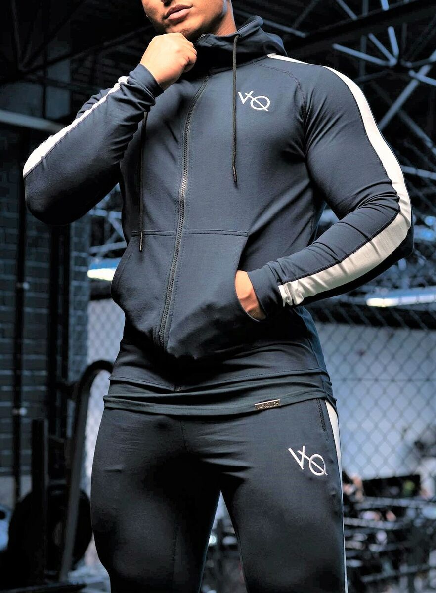 VANQUISH Fitness London 'VQ Strike' Full Zipper Hoodie VANQUISH Fitness London 'VQ Strike' Full Zipper Hoodie