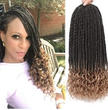 Goddess Senegalese twist crochet hair 20 in 20 strands