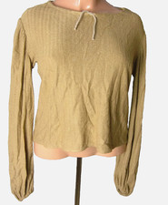 Theaterfundus:  Oberteil gold L XL Puffärmel Ritter Edelmann Adel Mittelalter ?