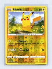 Pikachu 049/203 Carta Pokemon Cieli Evoluti Comuni Reverse Holo Leggermente Giocata