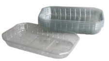 Erdbeerschalen Infia 250 H&ouml;he 25mm Beerenschalen PET Plastikschale Beerenobst...
