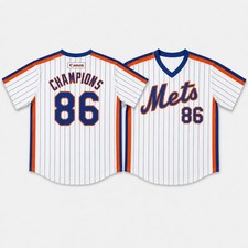 2026 Mets 1986 Retro Jersey Giveaway Printed Baseball Jersey S-5XL Gift For Fan