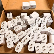 Lot For i Phone 17 16 15 14 13 Android Fast Charger USB Type-C 20W Power Adapter