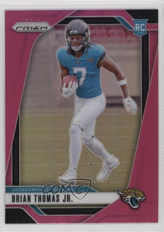 2024 Panini Prizm Rookies Pink Prizm Brian Thomas Jr #314 17yz