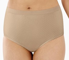 BALI Comfort Revolution Seamless 3 pk Nude Brief Panty Underwear Women 8 9 10 11