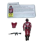 Vintage 1985 G.I. Joe Cobra Elite Trooper Crimson Guard Complete WOW