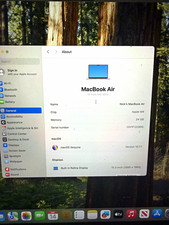 Apple MacBook Air 15.3" M4 24GB RAM Silver macOS Sequoia Backlit KB
