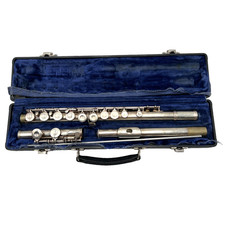 Gemeinhardt Flute 2SP Silver Flute With Case Untested READ