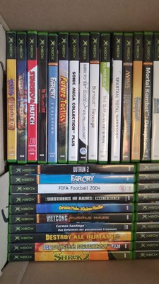 90 Xbox Classic Microsoft Spiele Sammlung Konvolut Paket