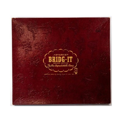 Hassenfeld Brothers Board Games Advanced Bridg-It (Deluxe Ed) Box VG/VG+