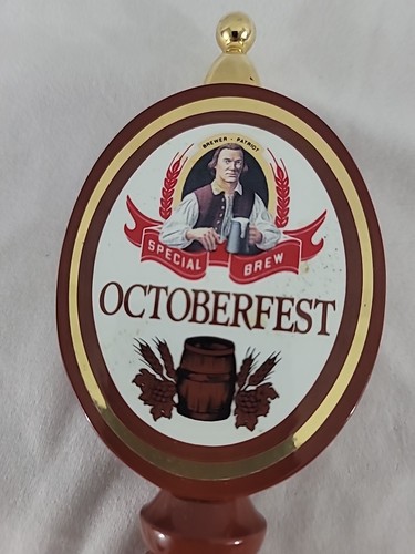 Mango de grifo Samual Adams Oktoberfest - Madera y latón - ENVÍO GRATUITO - Imagen 2 de 4