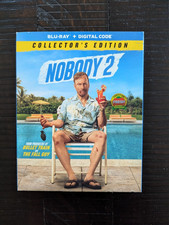 Nobody 2 Collector's Edition BLU-RAY Bob Odenkirk Action Comedy Slipcover