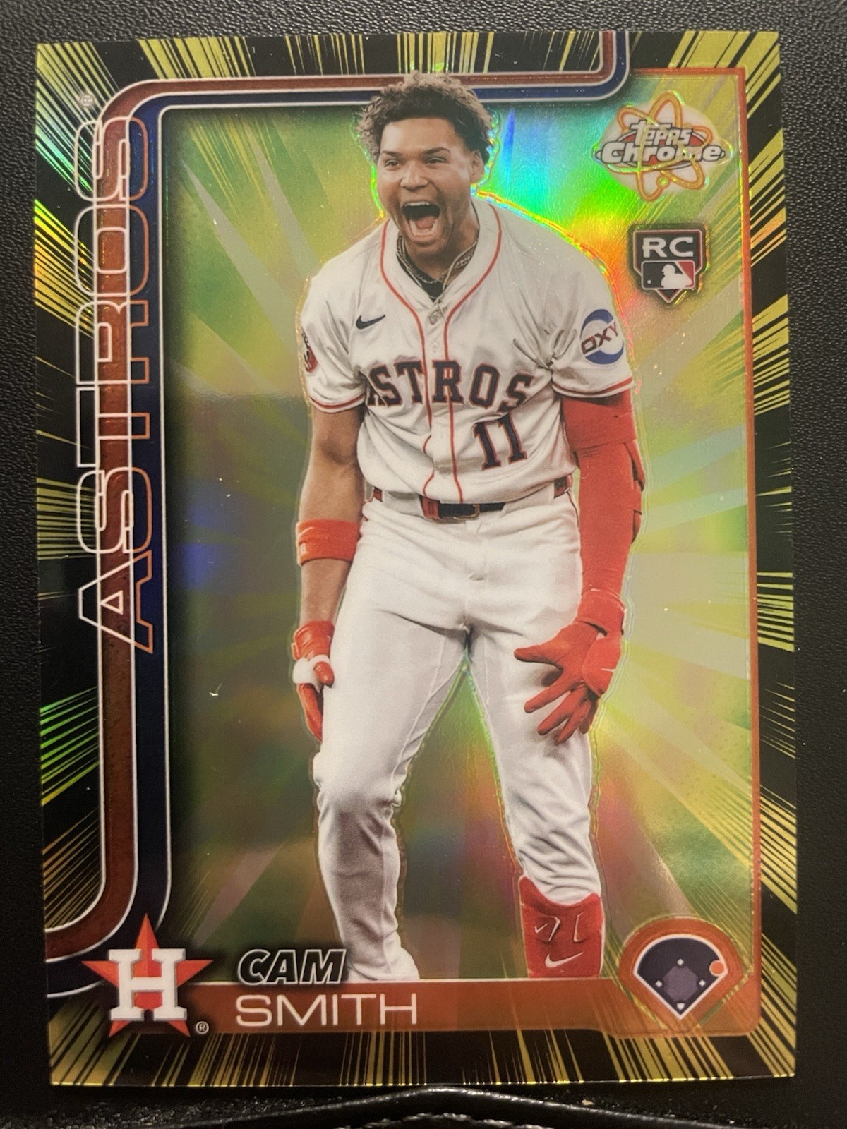 2025 Topps Chrome Update Cam Smith Radiating Rookies SSP Case Hit RC