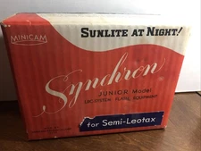 Vintage Minicam Research Synchron Junior Model Flash Handl AS IS Free Shipping!