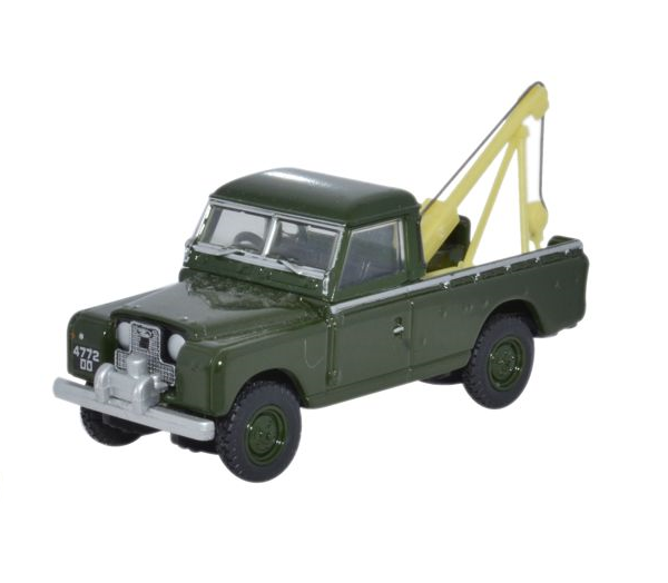 Oxford 76LAN2009 Land Rover Series II Tow Truck Bronze Green 1:76 Scale