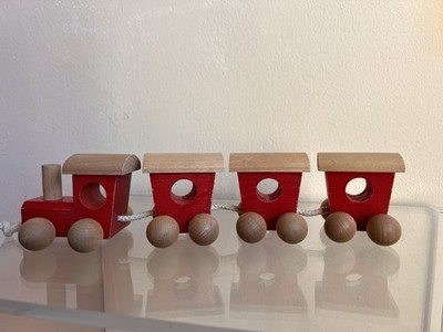 Sigikid Holzeisenbahn Rot