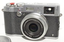 FUJIFILM X100T Silver Digital Camera 16.3MP ISO 200-6400 Full HD video RAW JPEG