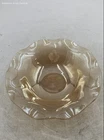 Vintage Marigold Iridescent Carnival Glass Floragold Louisa Bowls Lot Of 5