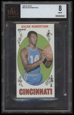 1969 TOPPS OSCAR ROBERTSON 50 NRMT-MT BVG 8 BASKETBALL CINCINNATI ROYALS
