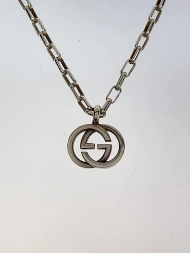 GUCCI SV925 Collana in argento con top da donna usata