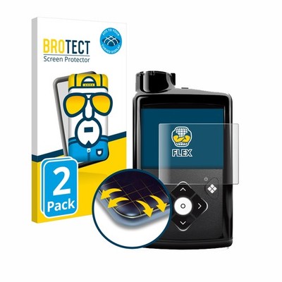 2x Medtronic Minimed 780G Displayfolie Full-Cover Schutz