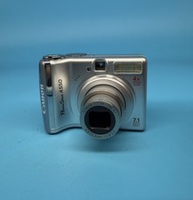 Canon PowerShot A550 7.1MP Digital Camera, Silver - Tested