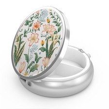 Pill Box 3 Compartment Medicine Pill Case,Portable for Pocket or Purse Pill B...