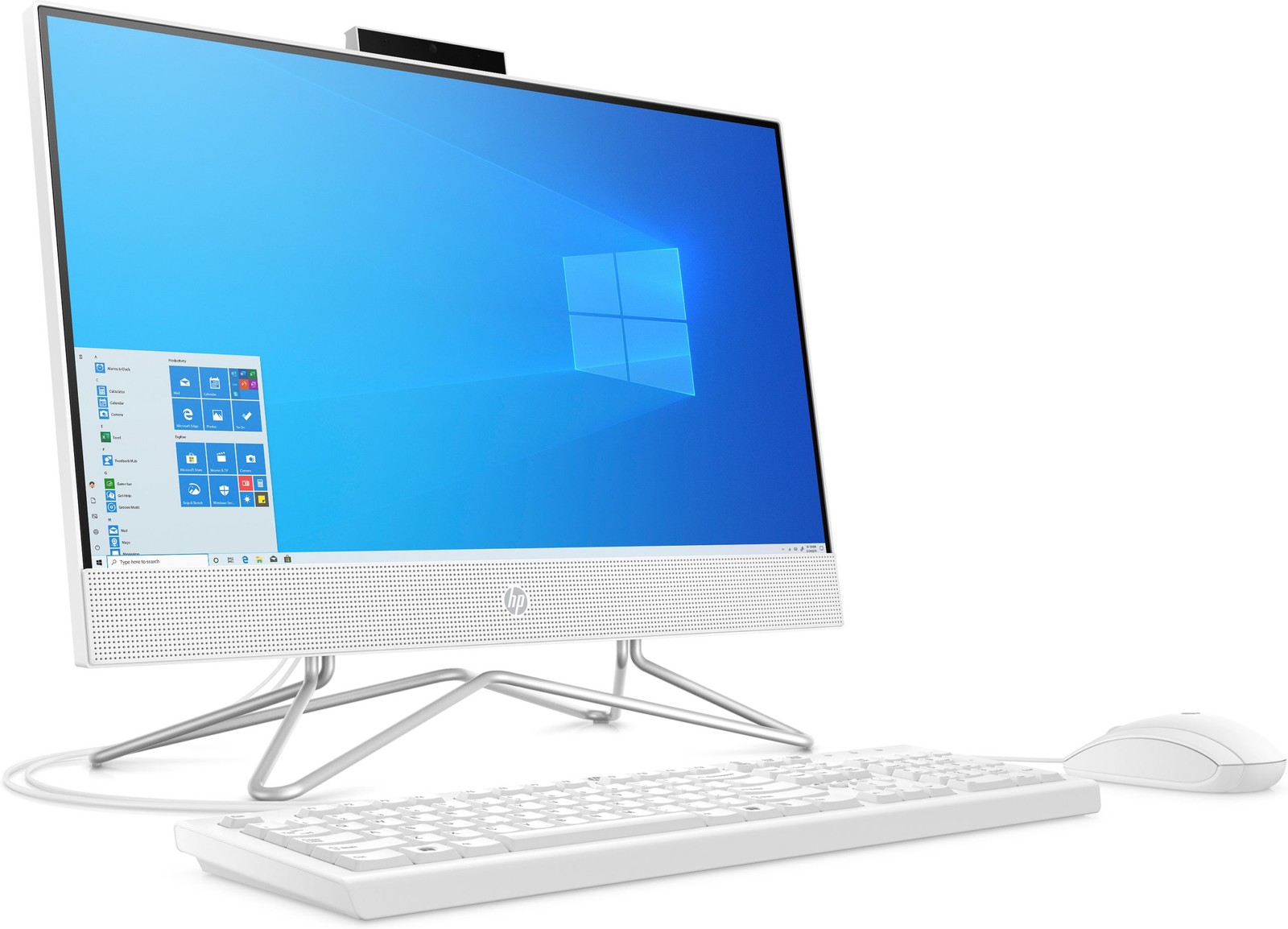HP 22-dd0 21.5" FHD AIO Pentium J5040 2.0GHz 8GB 128GB W11 w/ ION Projector, imagen 5