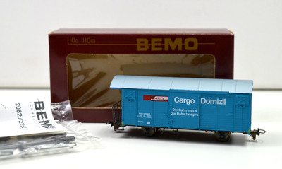 BEMO Cargo Güterwagen 2283 127 HOm  Modellbahn Rhätische Bahn Eisenbahn 9872