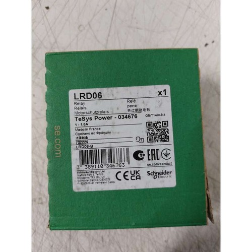 Schneider Tesys LRD06 Relais de Surcharge 1 No + 1 Nc 1-1.6A - Photo 4 sur 5