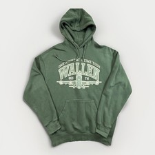 Morgan Wallen 2024 One Night At A Time Tour Hoodie Green Size Medium