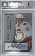 2005-06 Fleer Hot Prospects Prized 51/199 Dion Phaneuf #274 BGS 9 MINT Auto 2d8