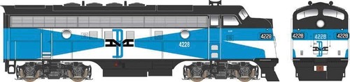 Bowser 24621 EMD F3A Boston & Maine #4228 Diesel Loco con LokSound y DCC, escala HO | Zustand: New